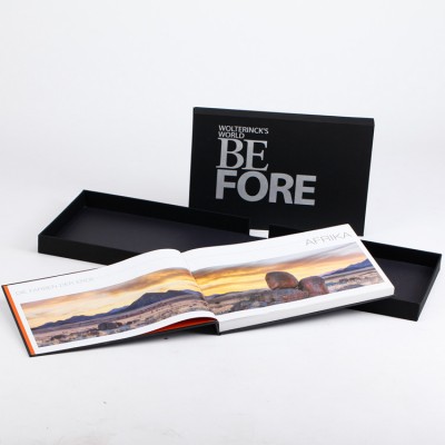 Printing big size landscape photo hardcover books