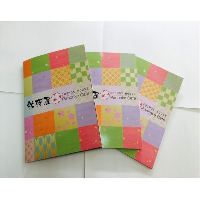 small size saddle stitching softcover brochure printing service