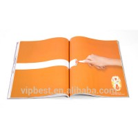 custom perfect binding thick hardcover book printing service